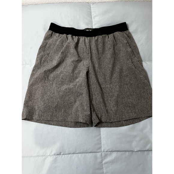 FLX Other - FLX Men's Stretch 7" Lined Commuter Shorts Plum Grey, Size Small (1)